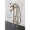 Kingston Brass CCK226K3 Freestanding Clawfoot Tub Faucet Package with Supply Line, Antique Brass CCK226K3 - alternate 2